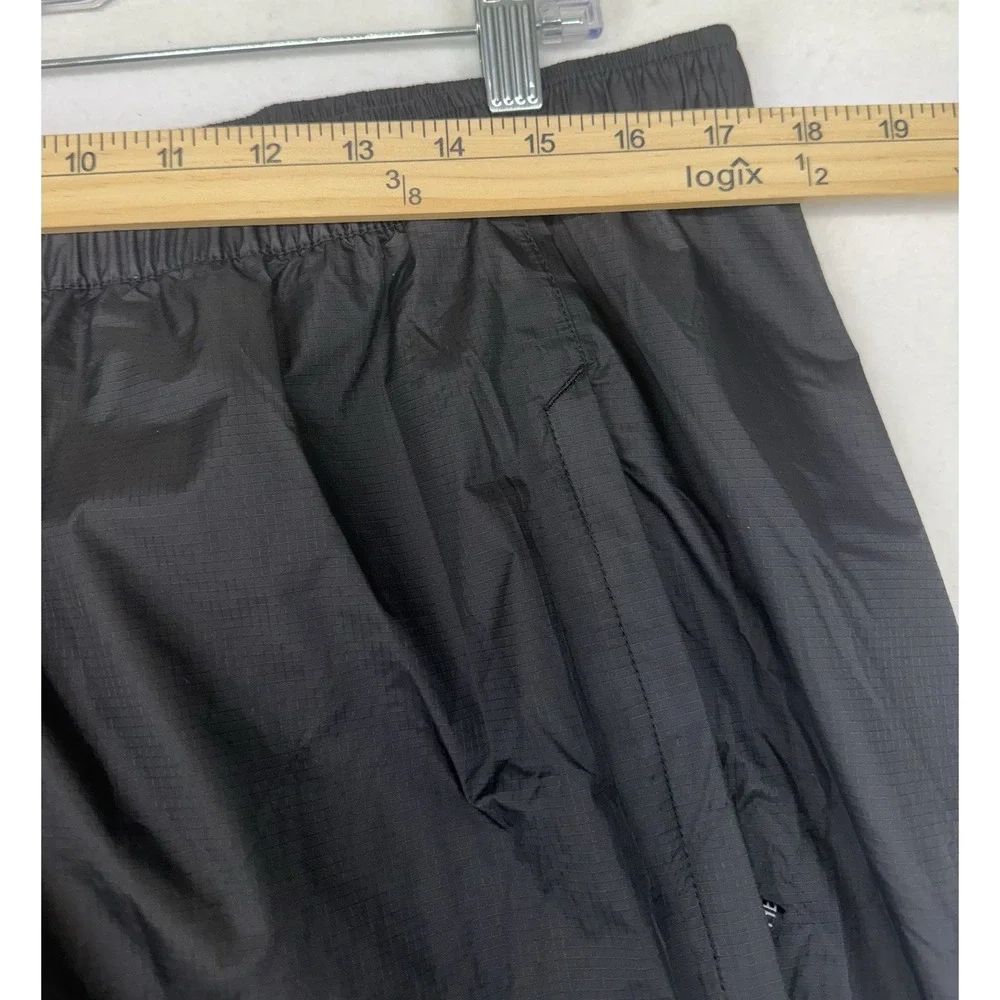 The North Face Antora Dryvent Mens Rain Pants Black Nylon Shell Size XL